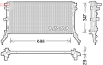 Radiaator,mootorijahutus DENSO DRM23039