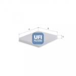 Filter,salongi&otilde;hk UFI 53.401.00