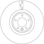 Piduriketas TRW DF6957S