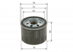 &Otilde;lifilter BOSCH F 026 407 279