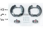 Piduriklotside komplekt TEXTAR 84057400