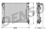 Radiaator,mootorijahutus DENSO DRM09162
