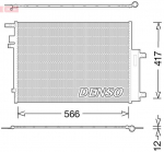 Kondensaator,kliimaseade DENSO DCN06017