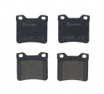 Piduriklotsi komplekt,ketaspidur BREMBO P 61 058
