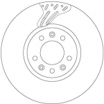 Piduriketas TRW DF6977S
