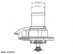 Termostaat,Jahutusvedelik WAHLER 410937.82D