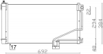 Kondensaator,kliimaseade MAHLE AC 347 001S