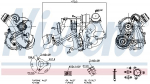 Kompressor,&uuml;lelaadimine NISSENS 93310