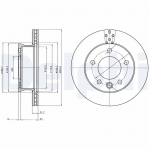 Piduriketas DELPHI BG4067