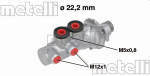 Peapiduri silinder METELLI 05-0693