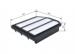 &Otilde;hufilter BOSCH F 026 400 522
