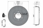 Piduritrummel TEXTAR 94043300