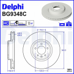 Piduriketas DELPHI BG9348C