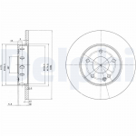 Piduriketas DELPHI BG2769
