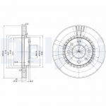 Piduriketas DELPHI BG2619