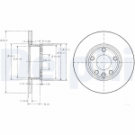 Piduriketas DELPHI BG2898