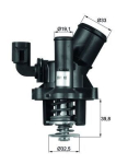 Termostaat,Jahutusvedelik MAHLE TM 17 98 S