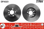 Piduriketas TRW DF4323