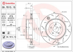 Piduriketas BREMBO 09.7813.1S