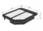 &Otilde;hufilter BOSCH F 026 400 472