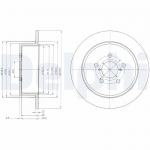 Piduriketas DELPHI BG4129