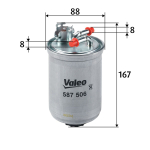 K&uuml;tusefilter VALEO 587506