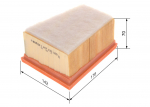 &Otilde;hufilter BOSCH 1 457 433 529