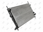 Radiaator,mootorijahutus ABAKUS 017-017-0040