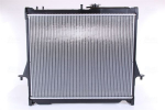 Radiaator,mootorijahutus NISSENS 60856