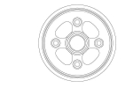 Piduritrummel TRW DB4555