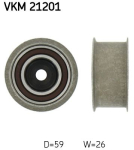 Seade-/juhtrull,hammasrihm SKF Vertevo VKM 21201