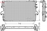 Radiaator,mootorijahutus DENSO DRM32039