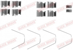 Lisakomplekt, ketaspiduriklotsid QUICK BRAKE 109-1651