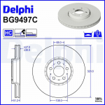 Piduriketas DELPHI BG9497C