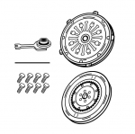 Sidurikomplekt VALEO 855303