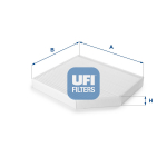 Filter,salongi&otilde;hk UFI 53.153.00