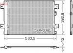 Kondensaator,kliimaseade DENSO DCN37005