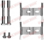 Lisakomplekt, ketaspiduriklotsid QUICK BRAKE 109-1658