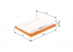 &Otilde;hufilter BOSCH F 026 400 388