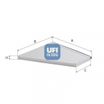 Filter,salongi&otilde;hk UFI 53.584.00