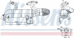 Radiaator,heitgaaside tagasijooks NISSENS 989408