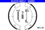 Piduriklotside komplekt,seisupidur ATE 03.0137-4003.2