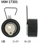 Pingutusrull,Hammasrihm SKF VKM 17301