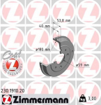 Piduritrummel ZIMMERMANN 230.1910.20