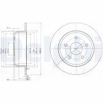 Piduriketas DELPHI BG3660