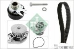 Veepump + hammasrihmakomplekt INA 530 0199 30