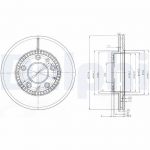 Piduriketas DELPHI BG3724