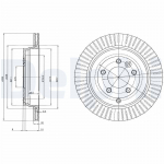 Piduriketas DELPHI BG4020C
