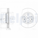 Piduriketas DELPHI BG4256