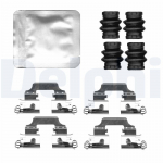 Lisakomplekt, ketaspiduriklotsid DELPHI LX0809